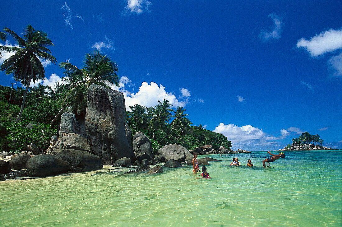 Beach, Anse Royal, Mahe, Seychelles