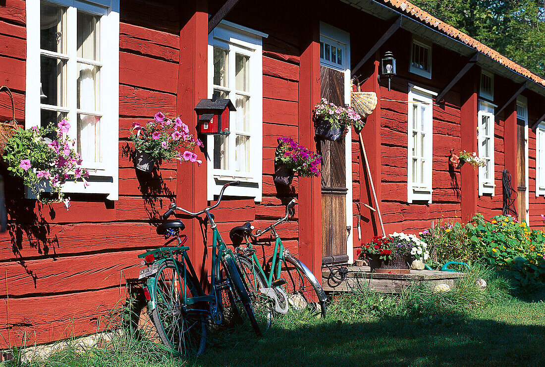 Ferienhaus mit Fahrräder, Arholma, Stockholmer Schären, Schweden