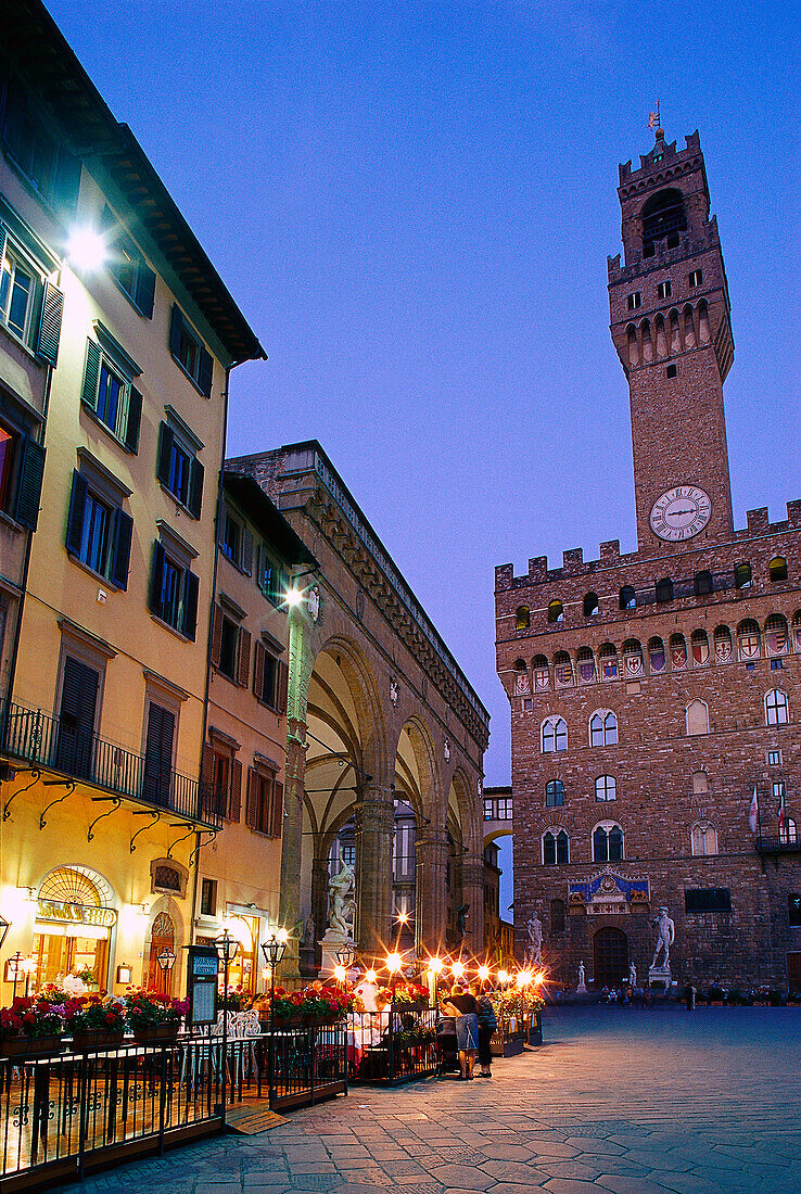 Palazzo Vecchio, Piazza della Signoria, Florence Tuscany, Italy