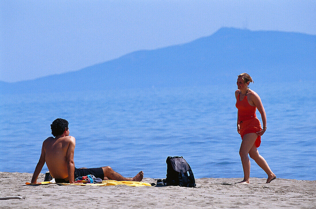 On the Beach, Parco Naturale di Maremma Tuscany, Italy