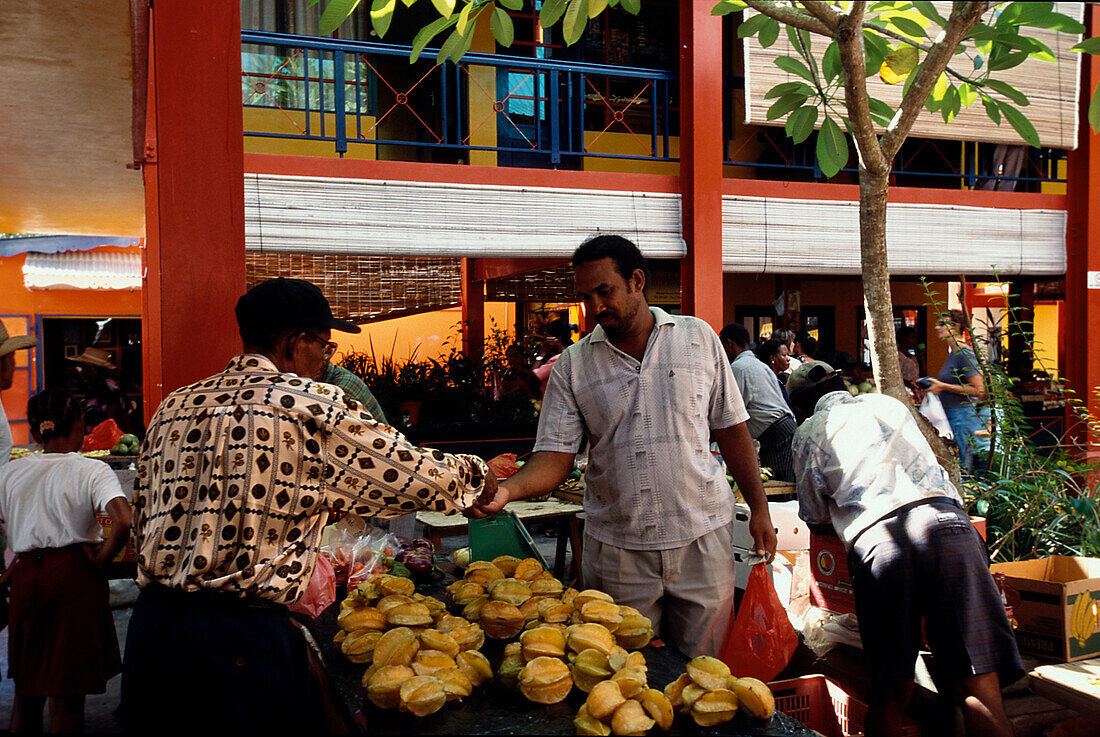 Sir Selwyn Clarke Market, Victoria, Mahe Seychellen