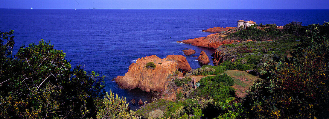 Villa am Meer, Comiche de l´Esterel, Côte d´Azur, Var Provence, Frankreich