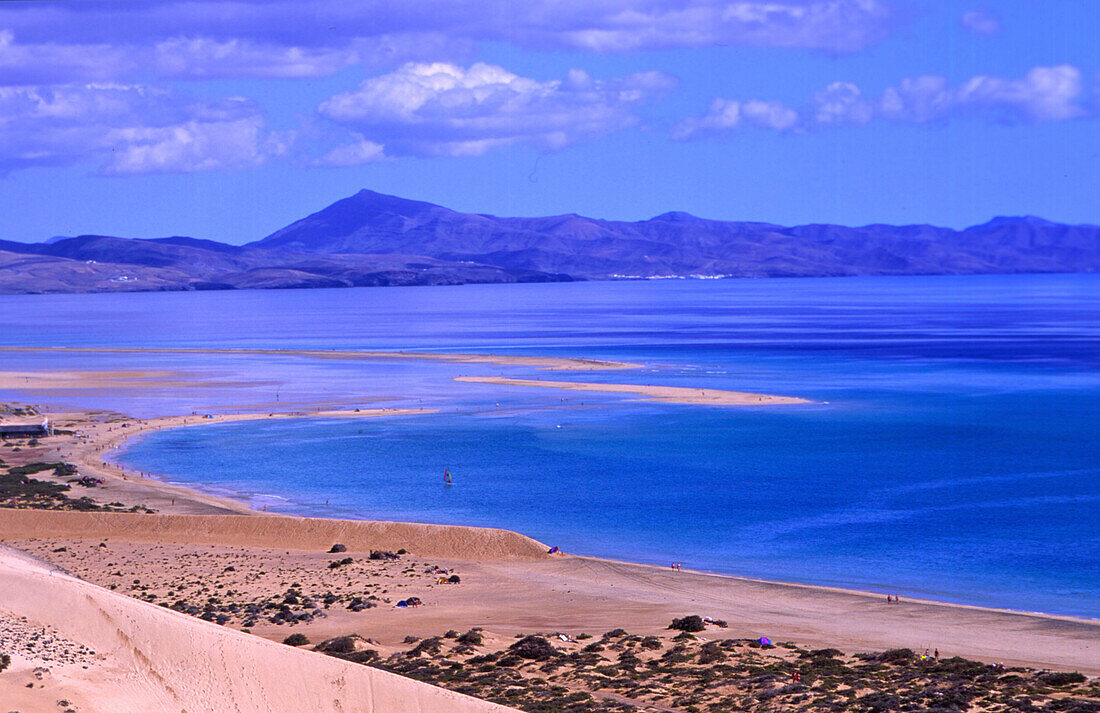 Playa de Satovento de Jandía, Halbinsel Jandía, Fuerteventura Kanarische Inseln, Spanien