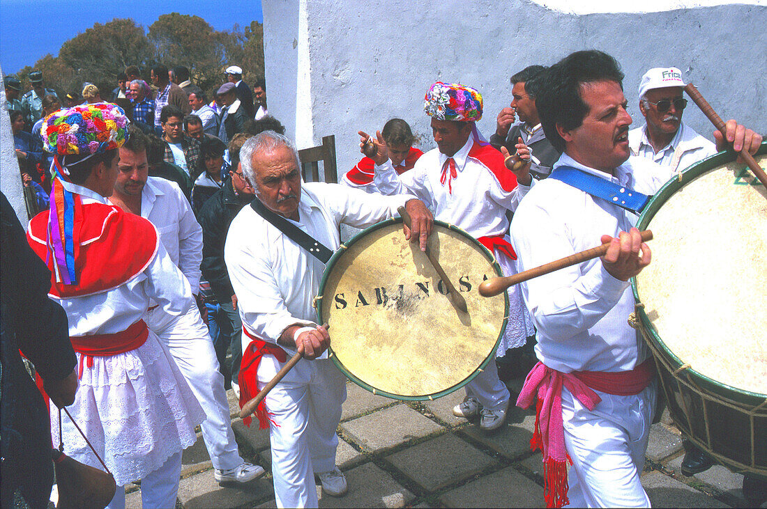 Hirtenfest, Santuario N.S. de los Reyes, El Hierro, Kanarische Inseln Spanien
