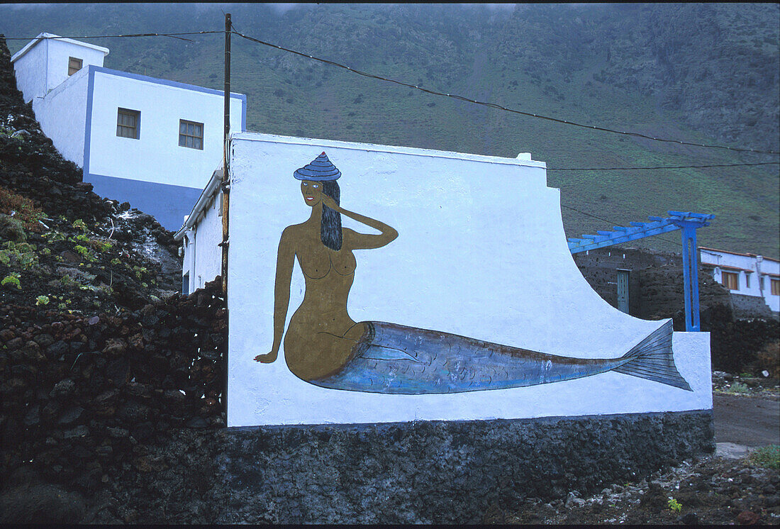 Meerjungfrau, Punta de los Palos, El Hierro, Kanarische Inseln Spanien, STUeRTZ S.110
