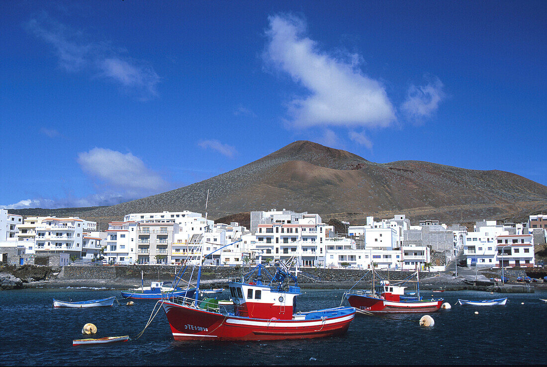 Hafen, La Restinga, El Hierro, Kanarische Inseln Spanien, STUeRTZ S.113 u.