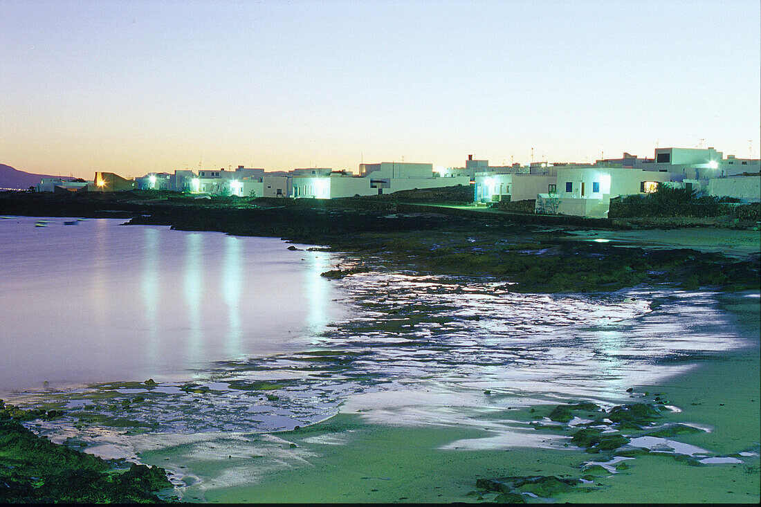 Caleta del Sebo, La Graciosa, Kanarische Inseln Spanien, near Lanzarote