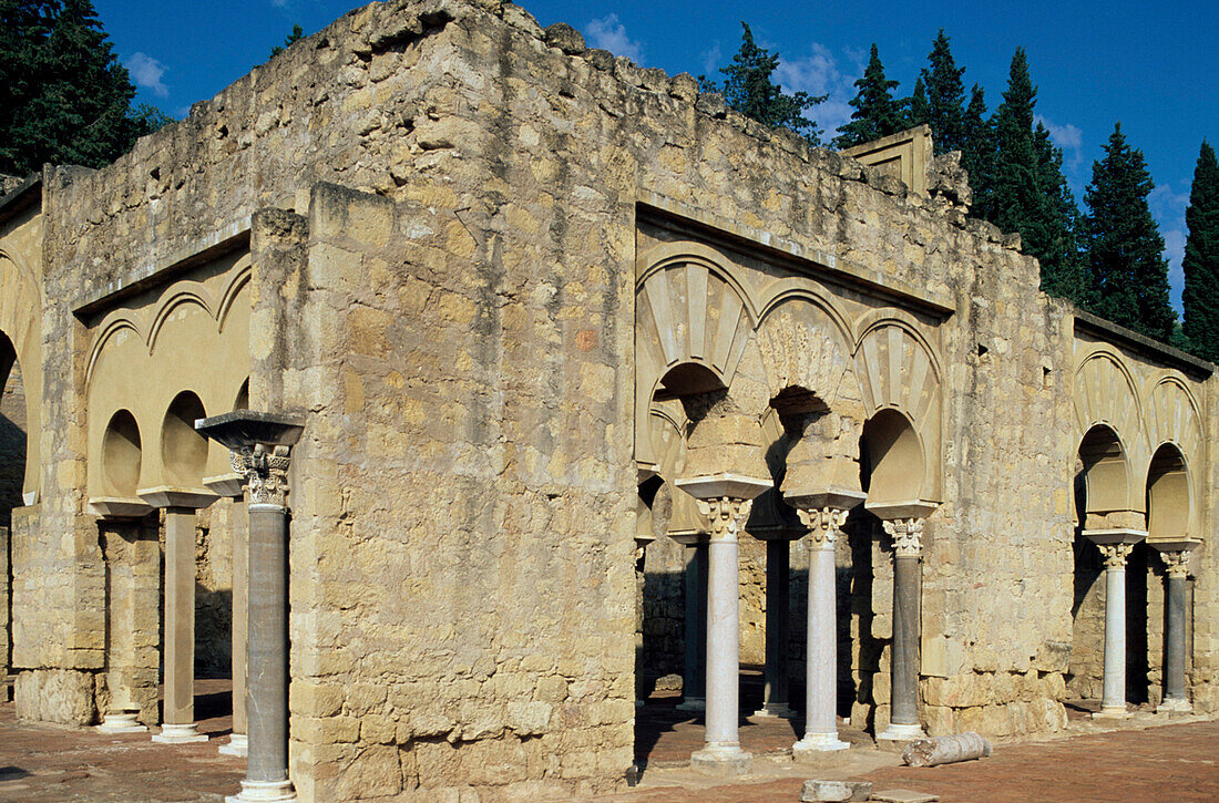 Alcázar, Medina Azahara, Provinz Cordoba Andalusien, Spanien