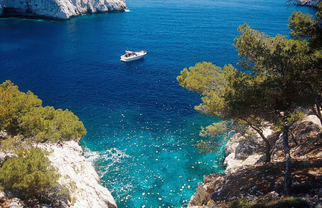 Calanque de Port-Miou, Cote d´Azur, Bouches-du-Rhone Provence, Frankreich