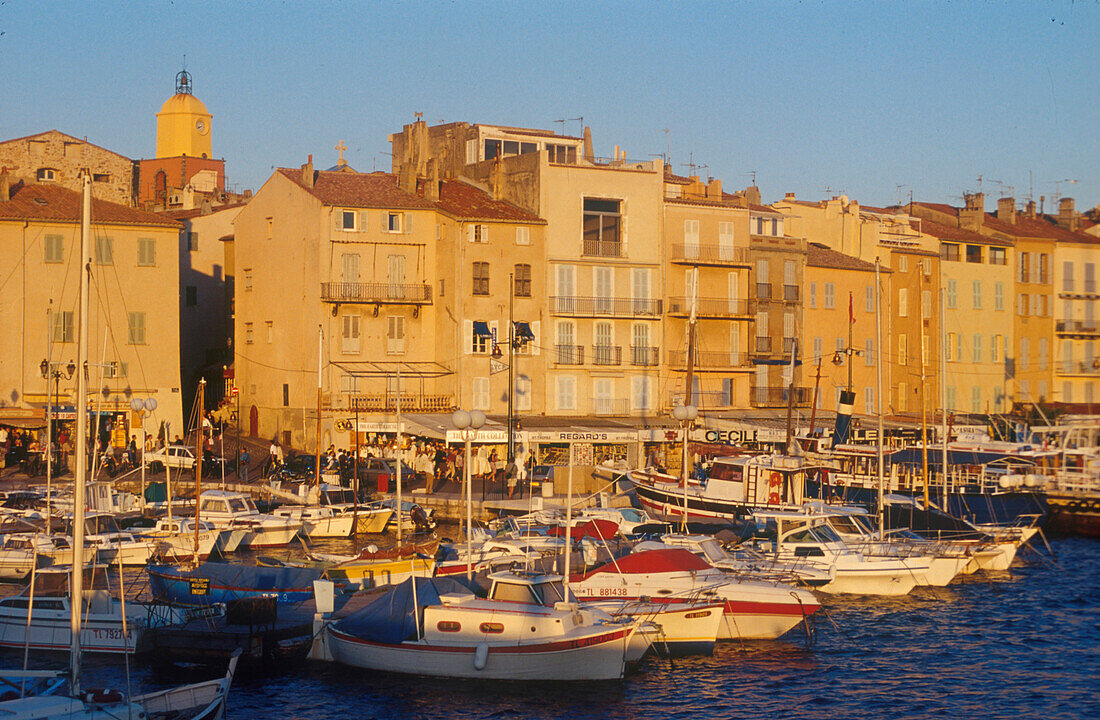 Hafen, Vieux Port, St. Tropez, Cote d´Azur, Var Provence, Frankreich