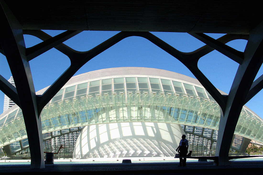 Hemispheric, Stadt der Künste und der Wissenschaften, Valencia, Spanien