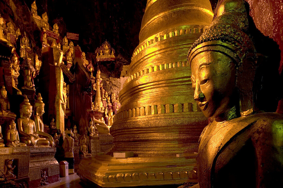 Pindaya Cave, 8000 Buddha statues, Hoehlen von Pindaya, 8000 Buddha-Figuren