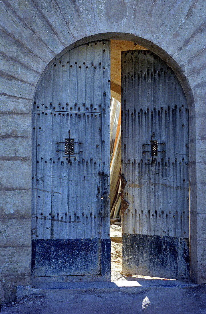 Geöffnetes Tor, Mallorca, Spanien, Europa