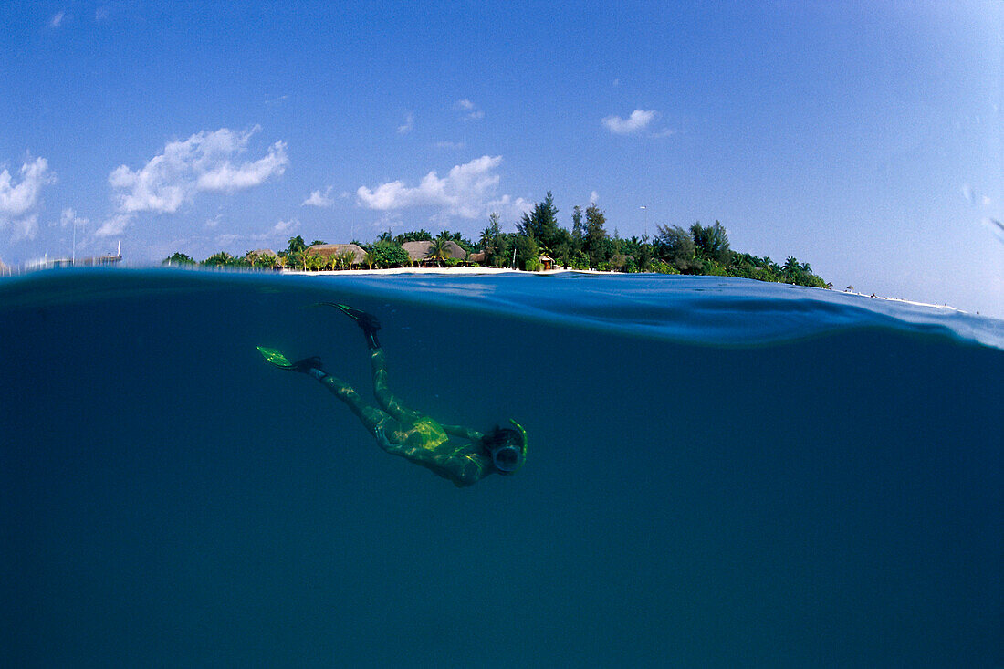 Snorkeling, Atoll Malediven