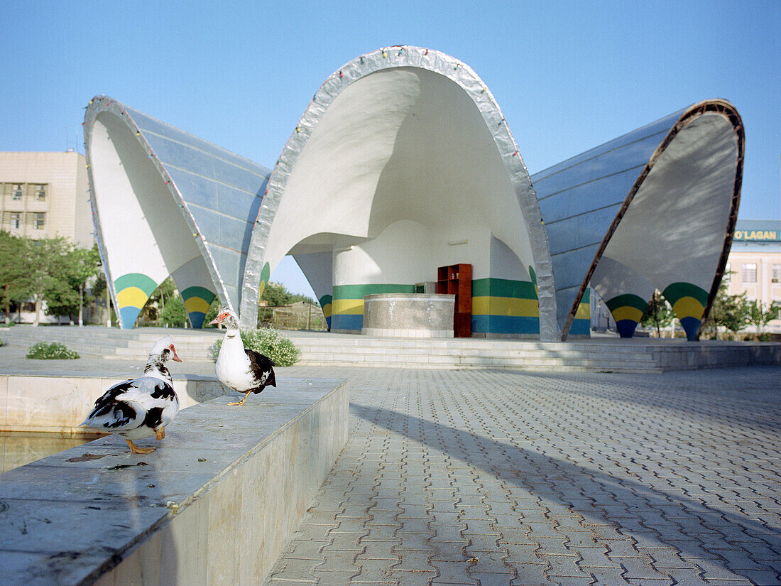 Pavillon in Samarkand, Usbekistan