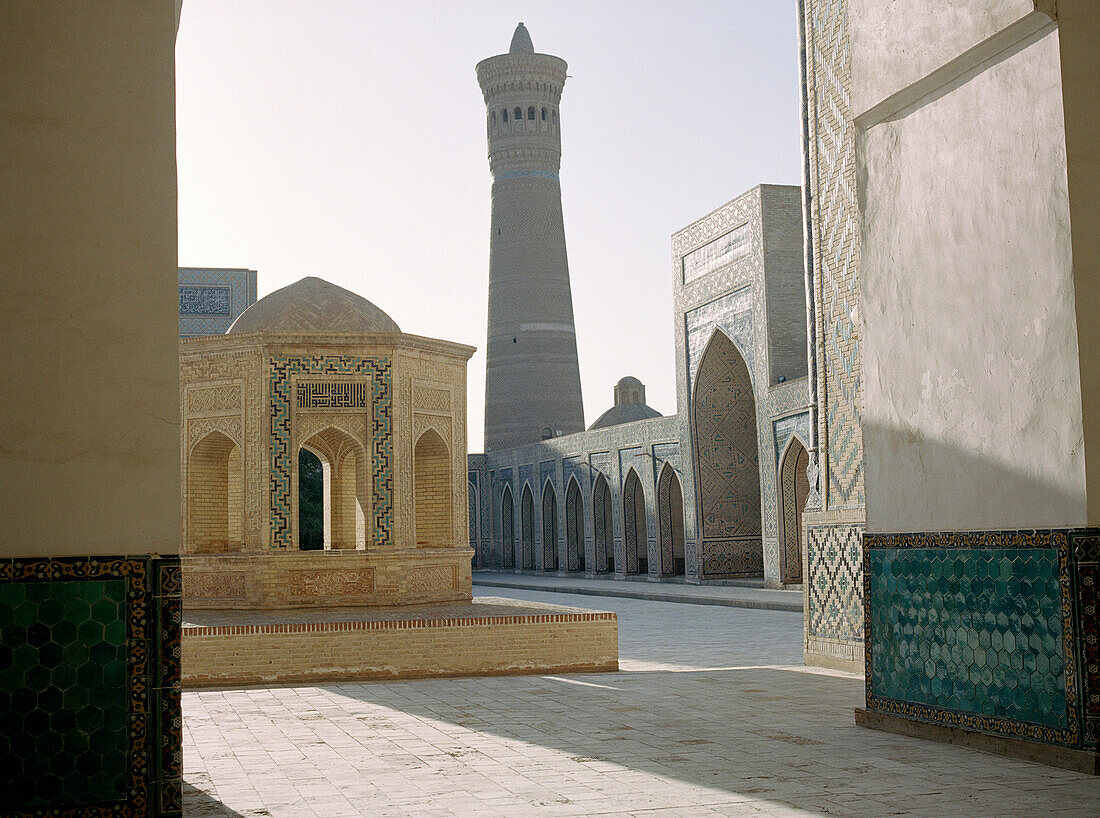 Platz, Moschee, Buchara, Usbekistan