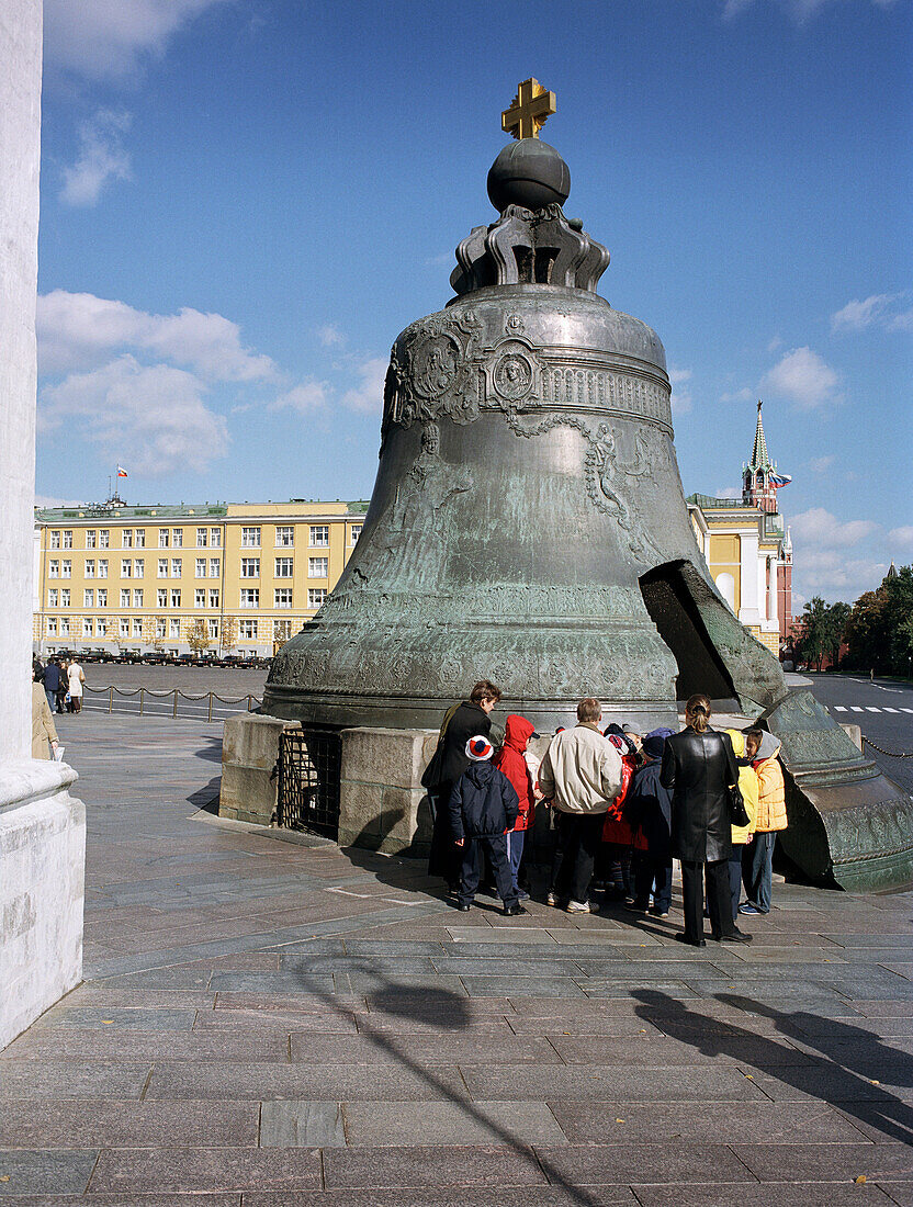 The Tsar's bell, Kremlin Moscow