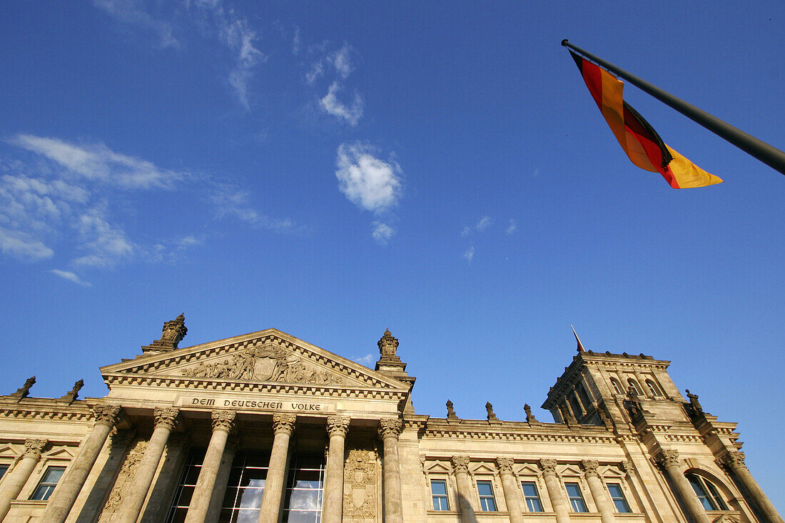 The Reichstag, German Parliament, Berlin, Germany