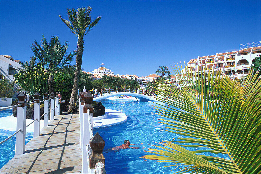 Freibad, Hotel Santiago III, Playa de las Americas, Teneriffa, Kanarische Inseln, Spanien, Europa