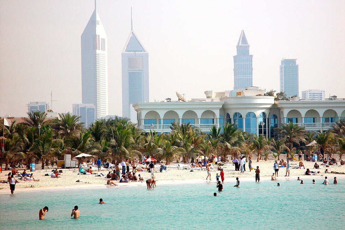 Dubai Marine Strandbad, Dubai, Vereinigte Arabische Emirate