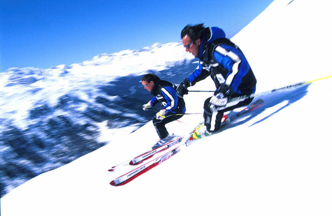 Carving-Skitest, Obergurgl, Ötztal Sports