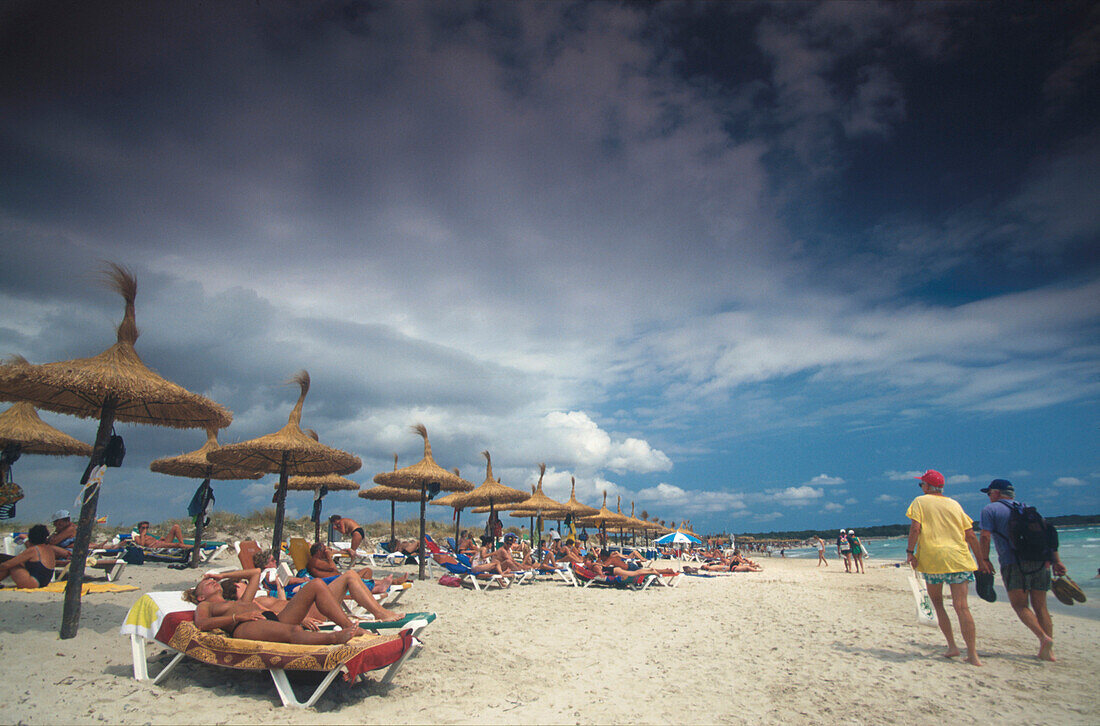 Strand Es Trenc, Sant Jordi, Mallorca, Spanien