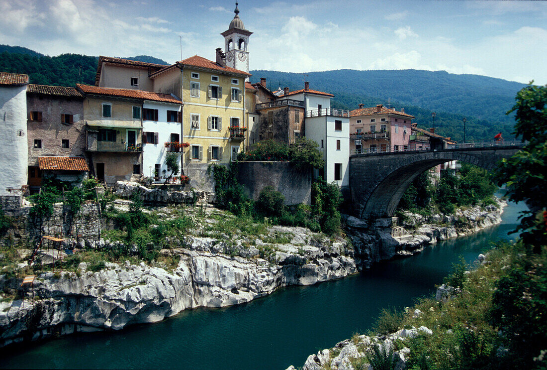 Kanal, Unteres Isonzotal Slowenien