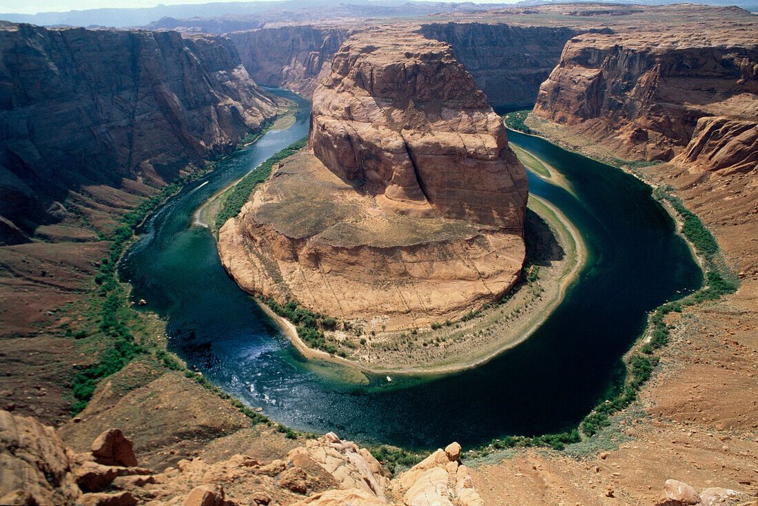 Big Bend, Colorado River am, Lake Powell Arizona/Utah, USA