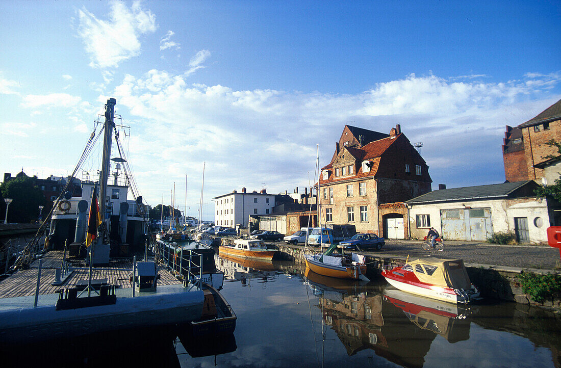 Hafen, Stralsund, Mecklenburg-Vorpommern, Deutschland