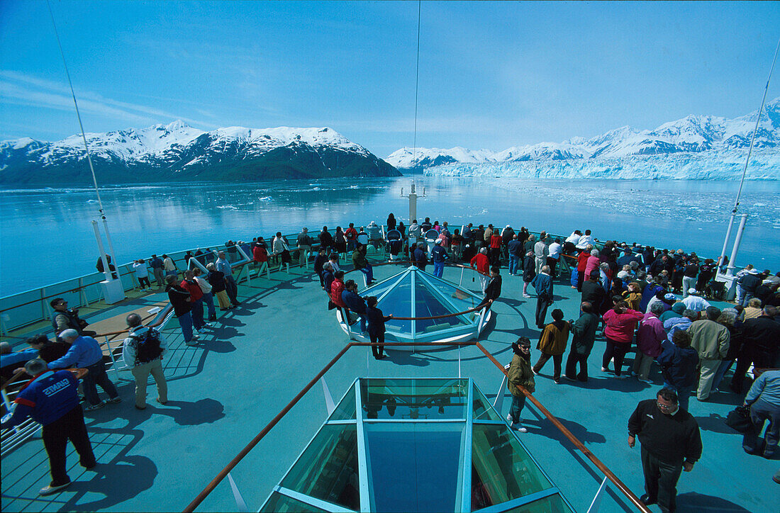 Rhapsody of the Seas, Hubbard Glacier, Glacier Bay Alaska, USA, Amerika