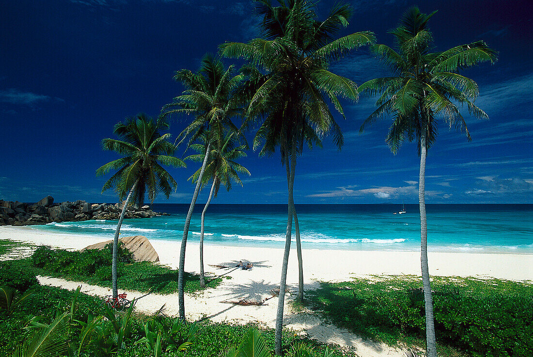 Grand Anse, La Digue, Seychellen