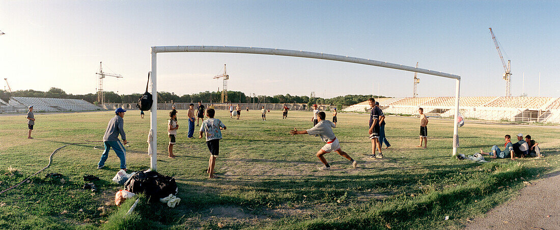 Fußballspiel, Usbekistan