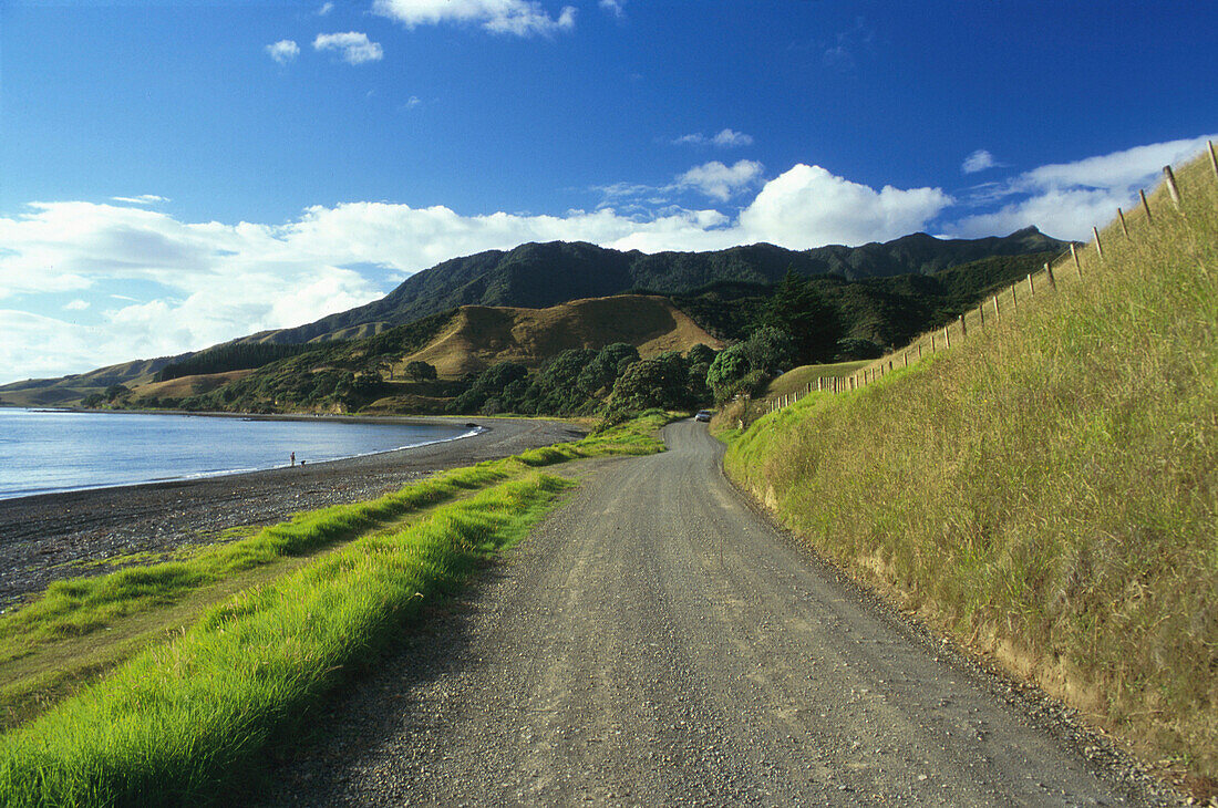 Road Colville, Port Jackson, Coromandel Peninsula, Nordinsel Neuseeland