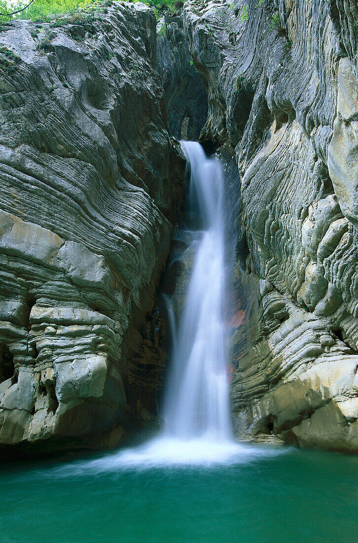 Waterfall, Monti della Laga NP, Gran Sasso Italy