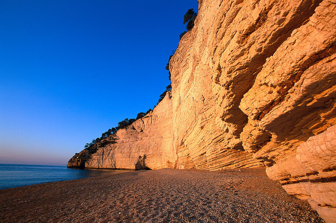 Spiaggia Vignanotica, Grotto, Baia dei Gabbiani, Gargano Puglia, Italy