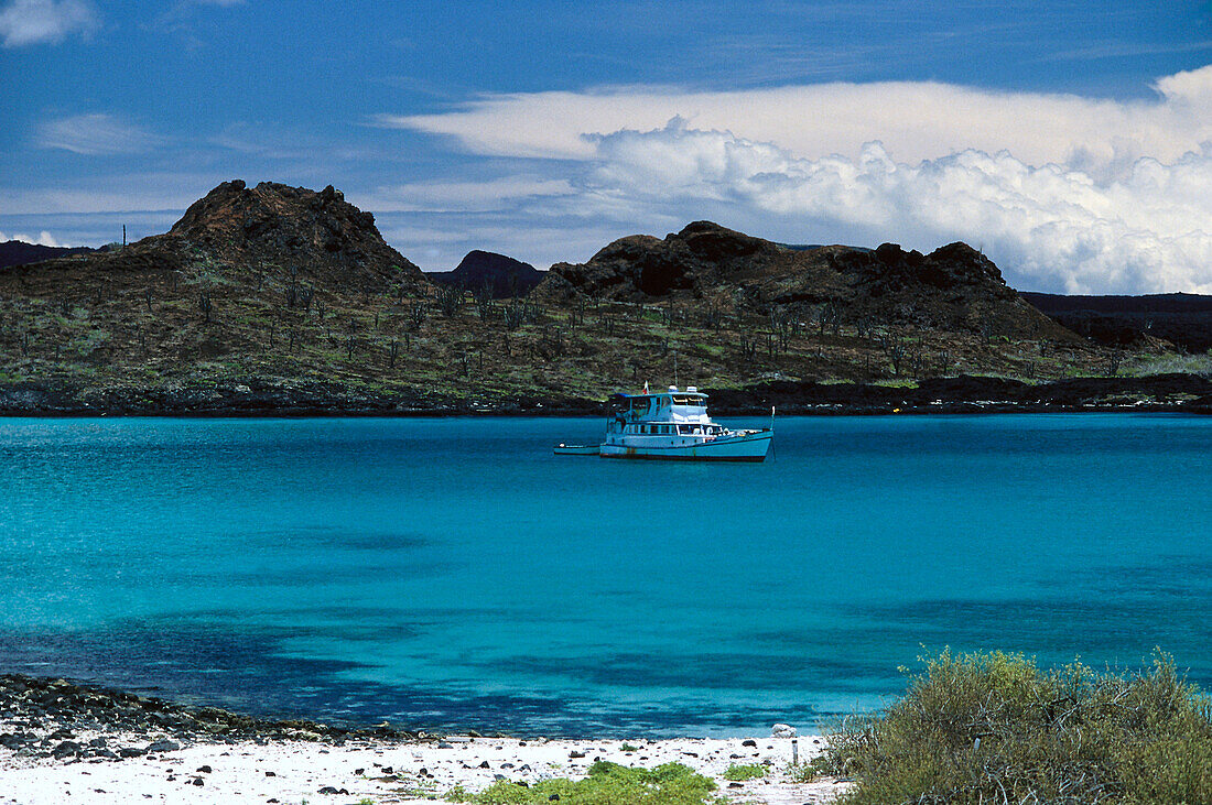 Boat trip to James Island, Galapagos Islands, Ecuador, South America