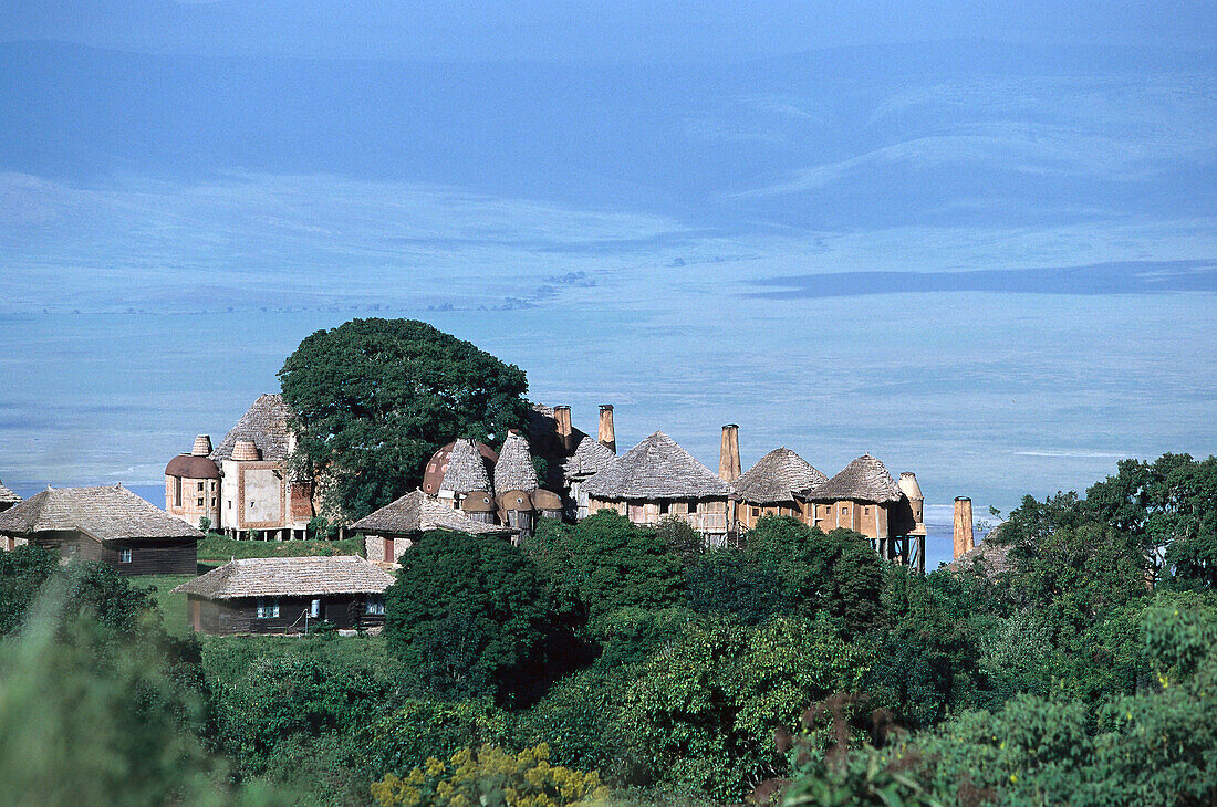 Conscop Lodge, Ngorongoro Crater, Safari Lodge, Serengeti National Park, Tansania, Africa