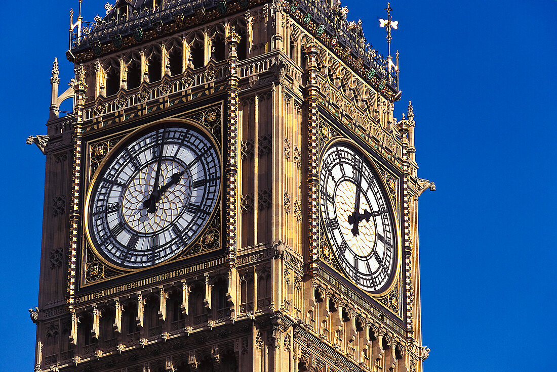 Big Ben, Houses of Parliament, London, England, Großbritannien