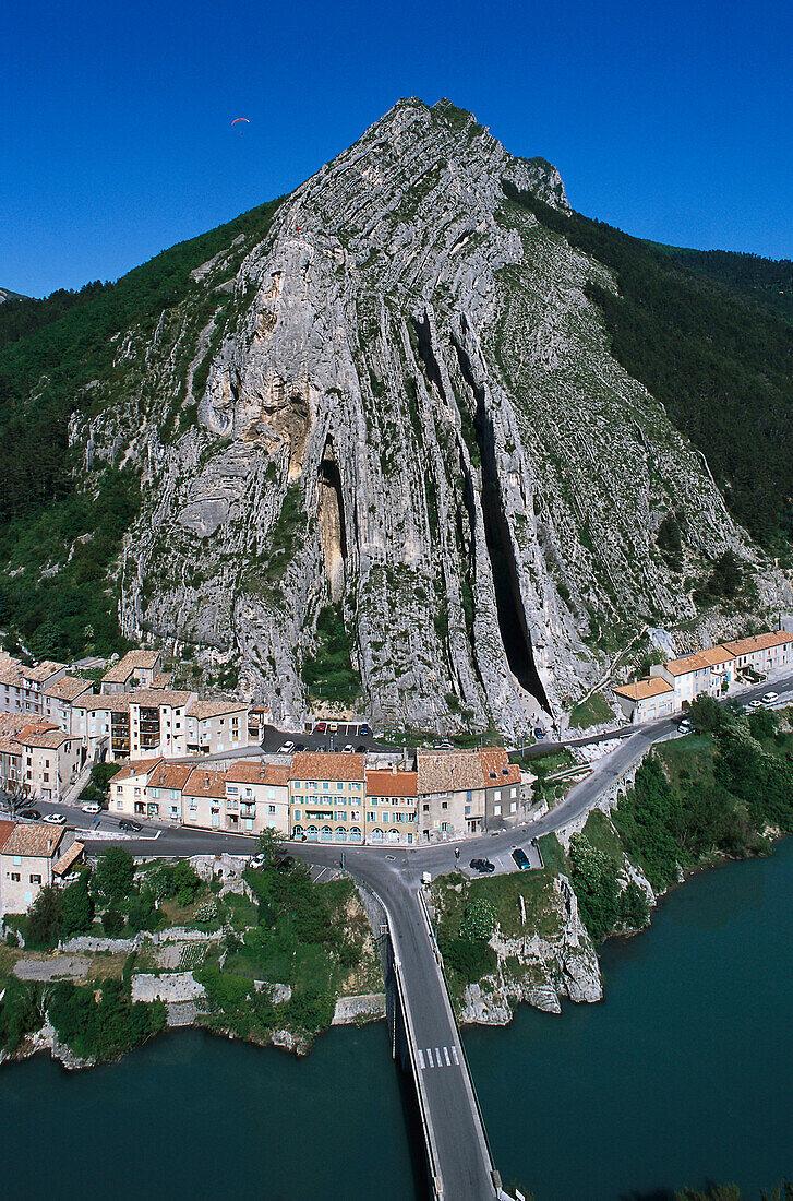 Montagne de la Baume, from Sisteron Provence, France