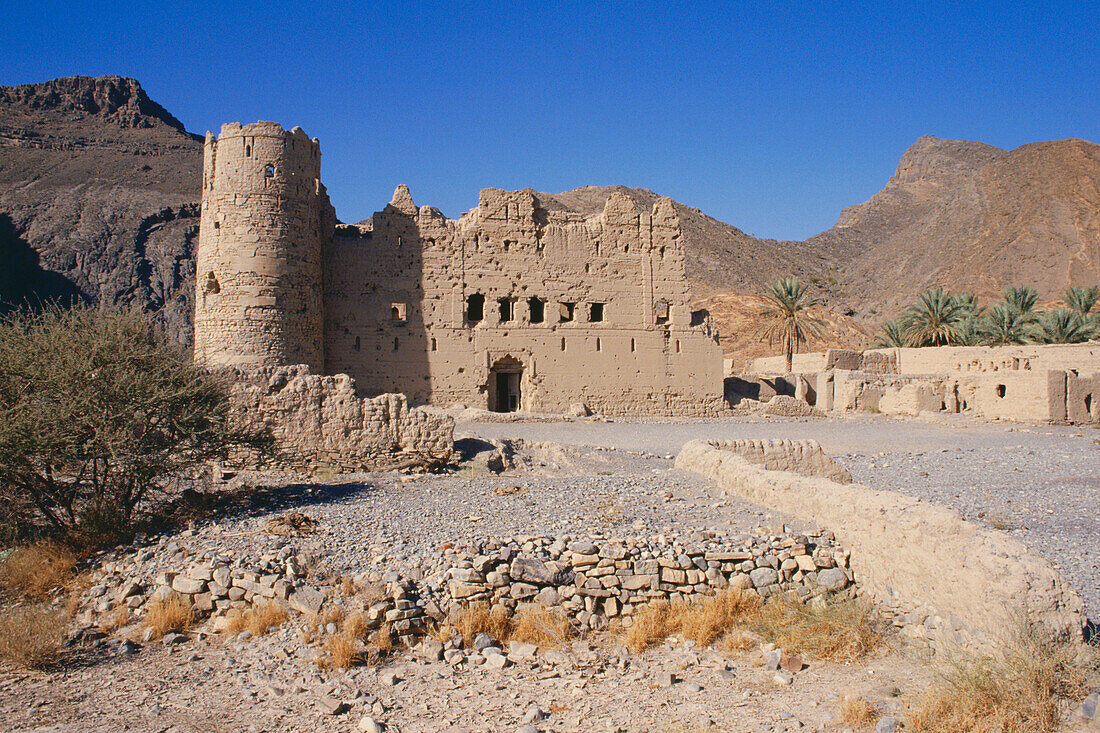 Altes Fort von Birkat Al Mauz, Oman, Middle East