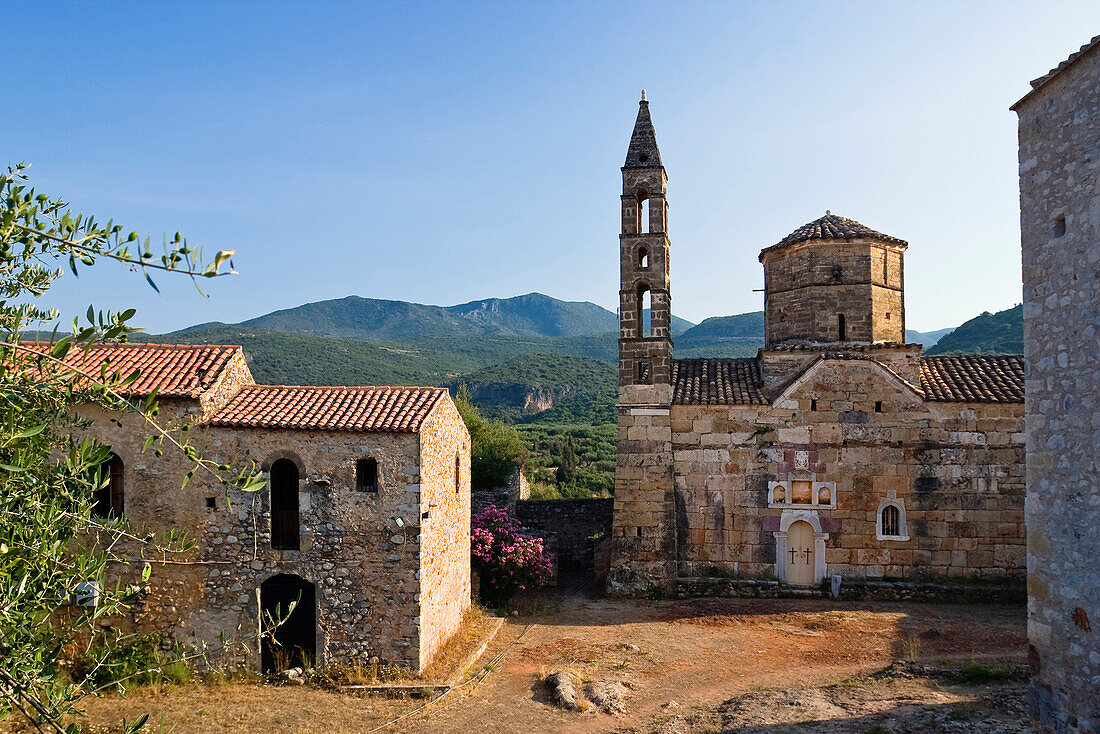 Kirche Agios Spyridon, Kardamyli, Peloponnes, Griechenland