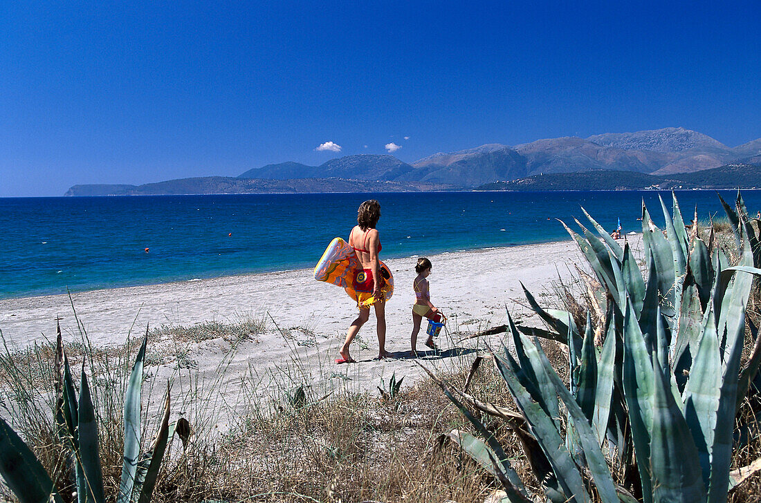 Beach near Gythio, Lakonia, Peloponnes Greece