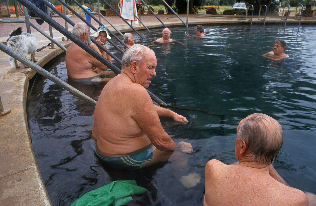 natural Artesian Bore Baths, Lightning Ridge, NSW, Australia