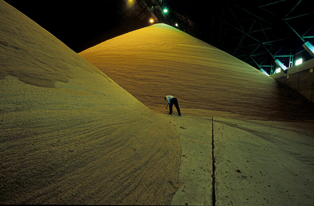 Sugar mill and store, Cairns, Australien, Queensland, Zucker Lagerhaus.