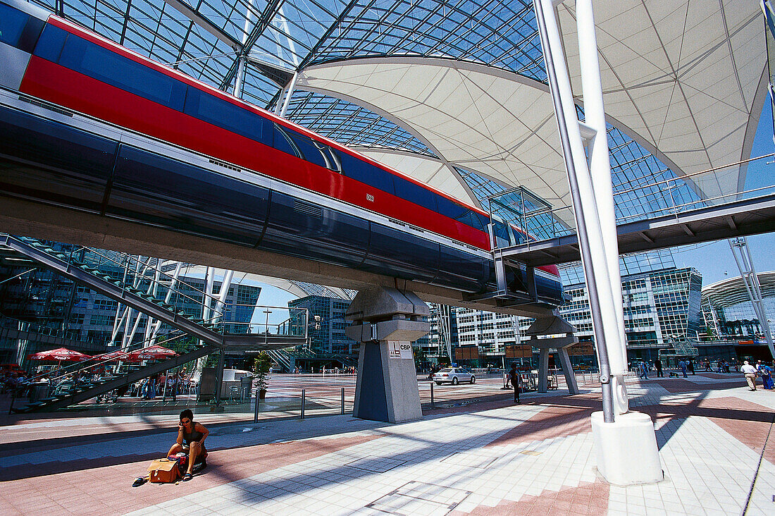 Terminal 2, Metro Rapid, Airport Munich Bavaria, Germany