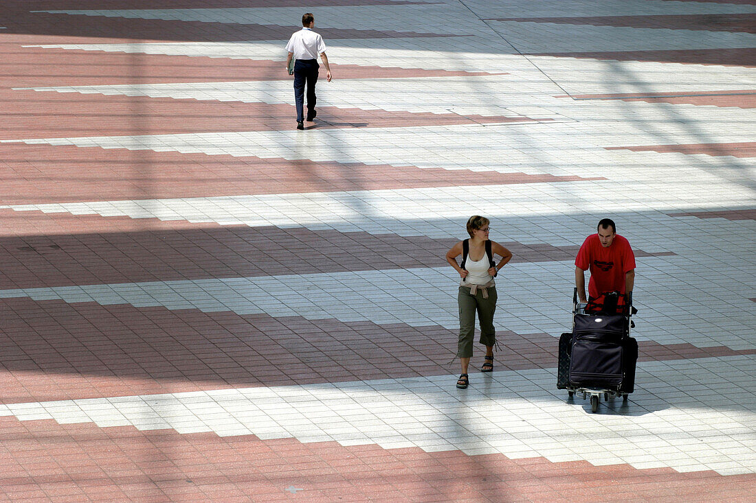 Airport Plaza, Terminal 2, Airport Munich, Bavaria Germany