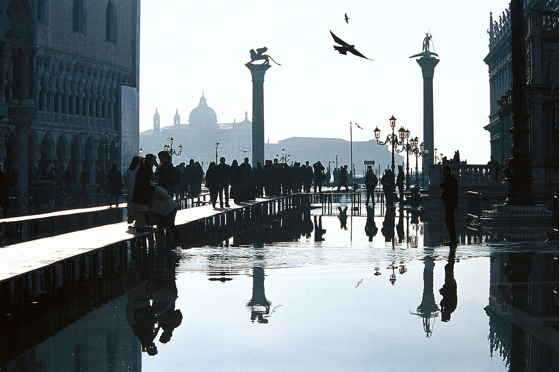 Flood, Aqua alta, Venice, Veneto Italy