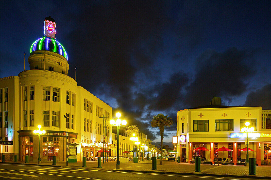 Napier, Art Deco on Hawkes Bay North Island New Zealand