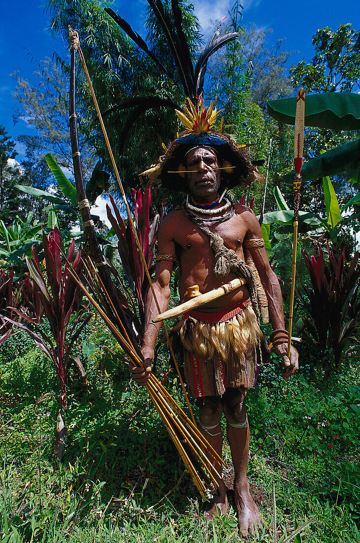Huli, Native, Tari Papua New Guinea