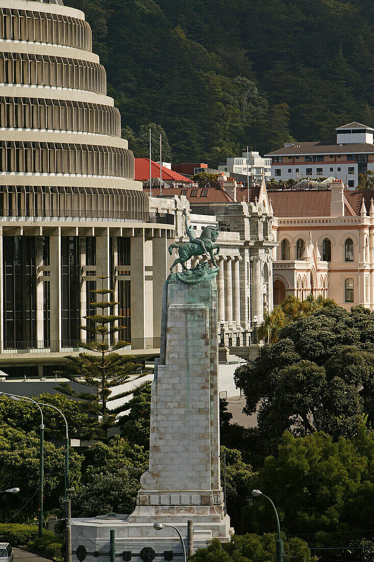 Beehive, Government buildings, Parliament Buildings, Wellington